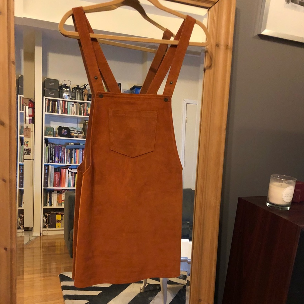 Sold!! Cheyann Benedict/ Free People Suede Jumper - Picture 5 of 6